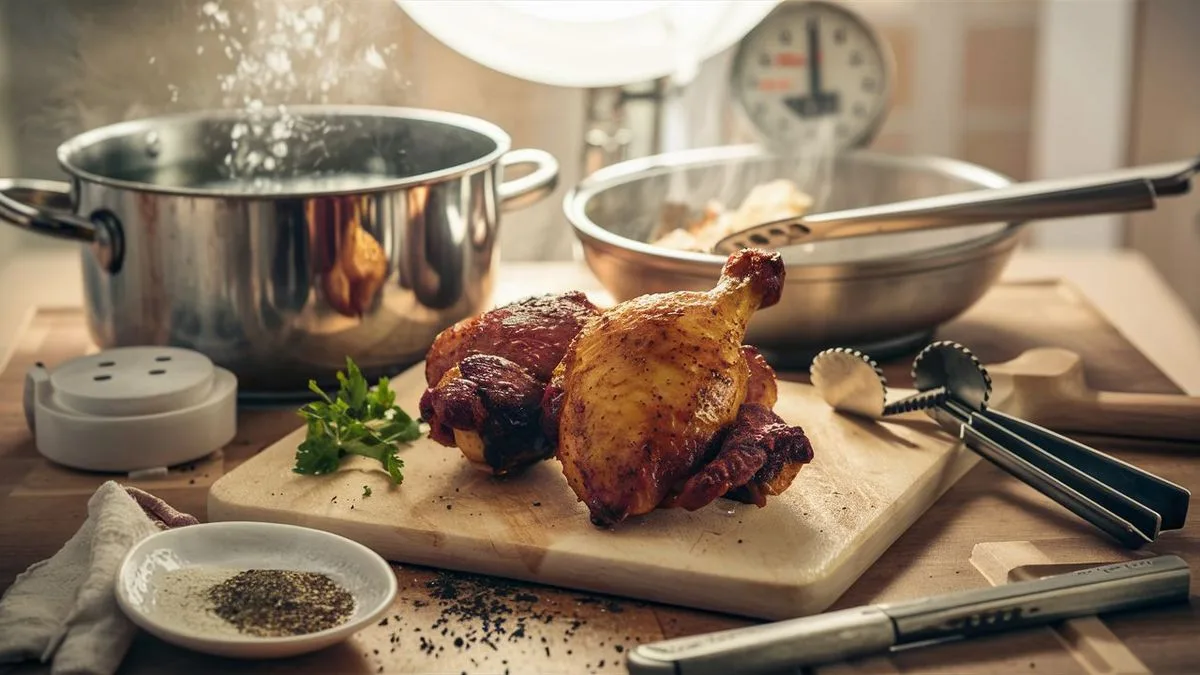 Jak dlouho vařit uzená kuřecí stehna
