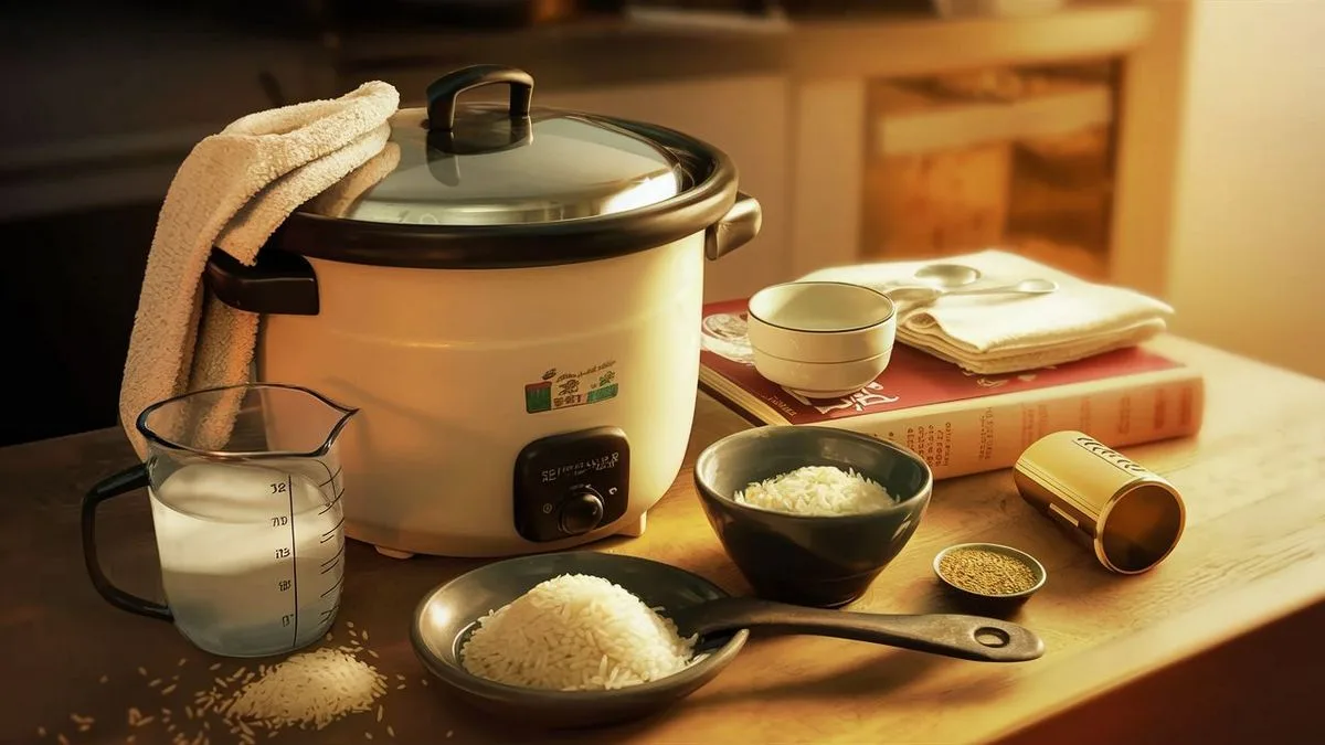 Jak uvařit rýži v rýžovaru