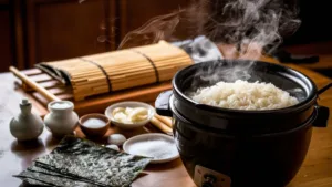Jak uvařit sushi rýži v rýžovaru