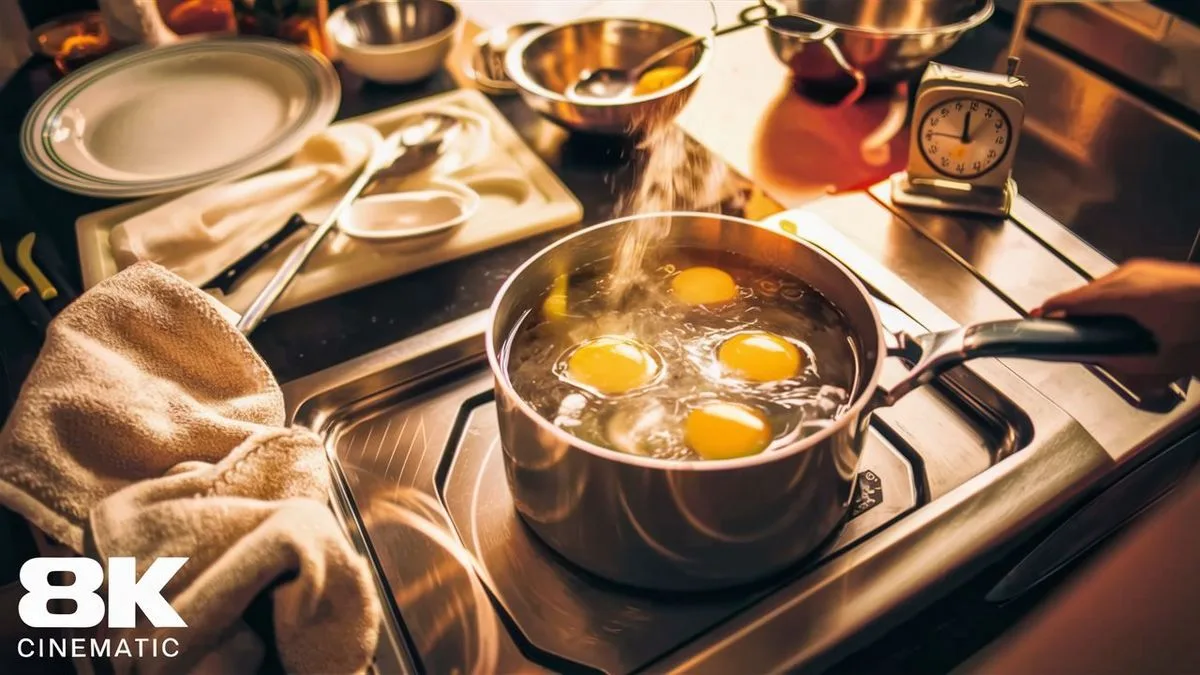 Jak uvařit vejce na tvrdo
