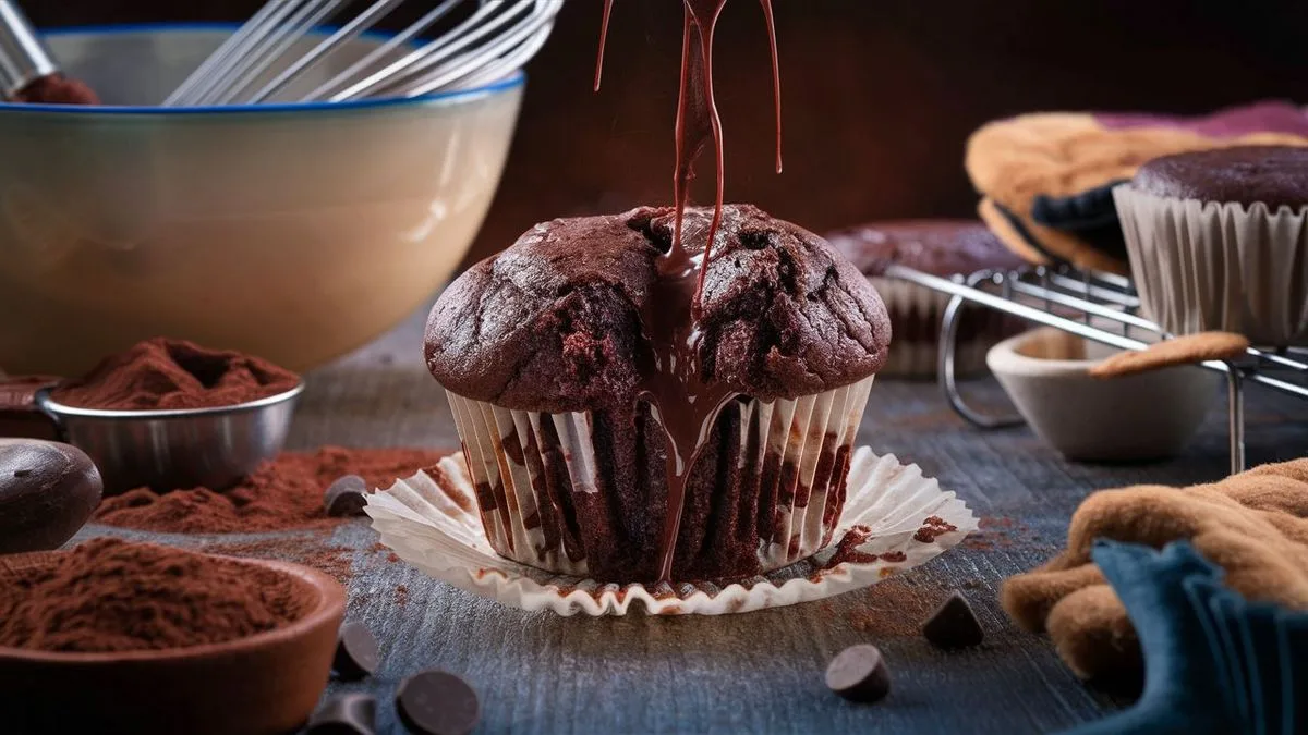 Recept na muffiny s čokoládou